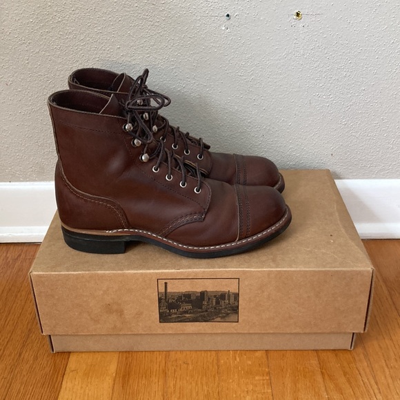 Red Wing Boots - women’s iron ranger size 7 heritage - Picture 5 of 11